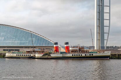 Hochsee-Raddampfer "Waverley" (Bild: Stephan Goldmann)