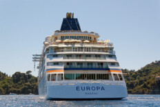 Schiffsname: "Europa", Rufname: "MS Europa"