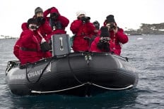 Fotografieren in der Antarktis: ohne Wort ...