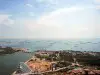 Hafen von Singapur
