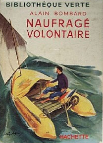 Alain Bombards Buch "Naufragé Volontaire (Bild: Paille)