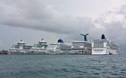 Kreuzfahrthafen in Nassau, Bahamas
