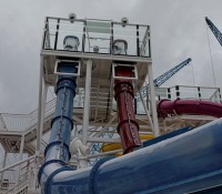 Freefall-Wasserrutschen