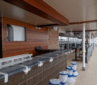 Bar an der "Waterfront"