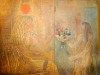 Kleopatras Selbstmord - Das Gemälde von Giovanni Majoli von der SS Ausonia hängt in Peter Knegos Speisezimmer