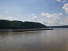 Schubverband mit 15 Kohle-Barges auf dem Ohio River