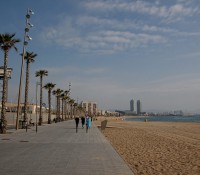 Strandpromenade Barceloneta