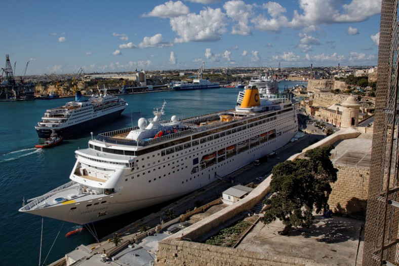 Kreuzfahrthafen Valletta