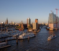Hamburg von der Mein Schiff 3 aus