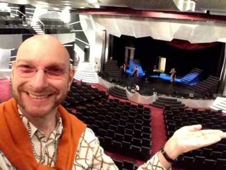 Besuch im Platinum Theater