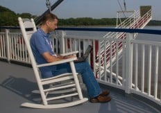 Auch unterwegs immer online ...