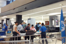 Security-Check am Airport Seattle-Tacoma