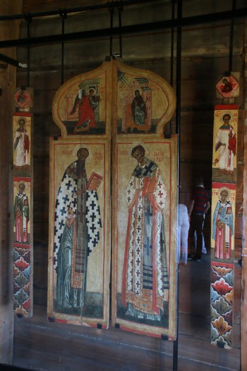 Ikonen in der Winterkirche