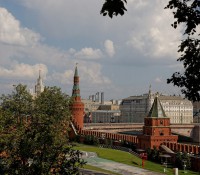 Kreml-Mauer von innen