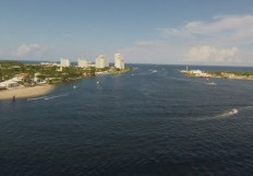 Hafenausfahrt in Port Everglades