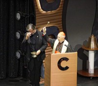 Erzbischof von Genua, Angelo Bagnasco, segnet das Schiff