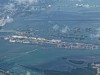 Der Kreuzfahrthafen von Miami aus der Luft