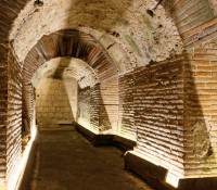 Gewölbe im römischen Theater