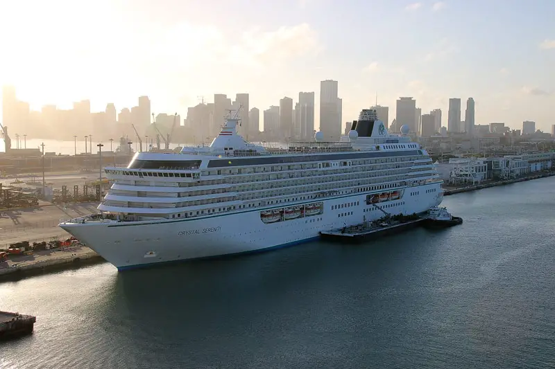 Crystal Serenity in Miami