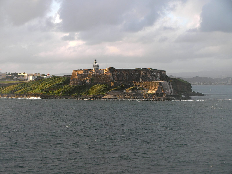 Hafeneinfahrt San Juan, Puerto Rico