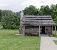 Camp River Dubois - Siedler-Blockhhütte