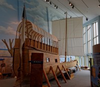 Camp River Dubois - Museum, Keelboat