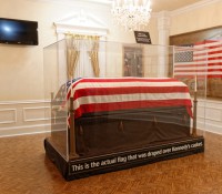 Flagge vom Sarg von John F. Kennedy