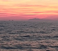 Sonnenuntergang bei Marseille