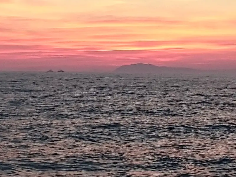 Sonnenuntergang bei Marseille