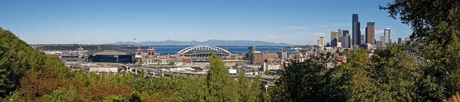 Seattle, Blick vom Jose Rizal Park