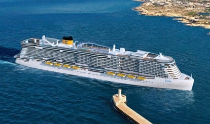 Computer-Rendering der neuen Costa-Schiffe (Bild: Costa)