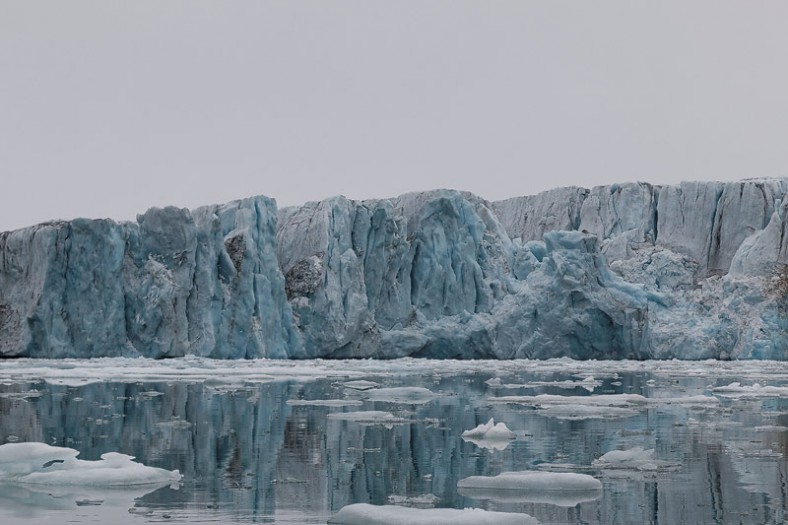 Gletschereis-Formationen am Samarinbreen