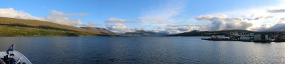 Ablegen in Akureyri, Island
