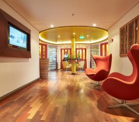 Eingangsbereich des Spa (Bild: Hapag-Lloyd Kreuzfahrten)