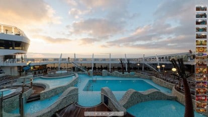 MSC Fantasia in interaktiven Panorama-Bildern