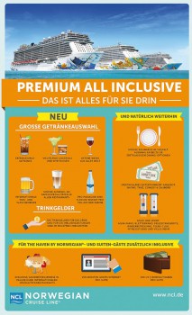 Premium All Inclusive a la Norwegian Cruise Line (Bild: Norwegian)