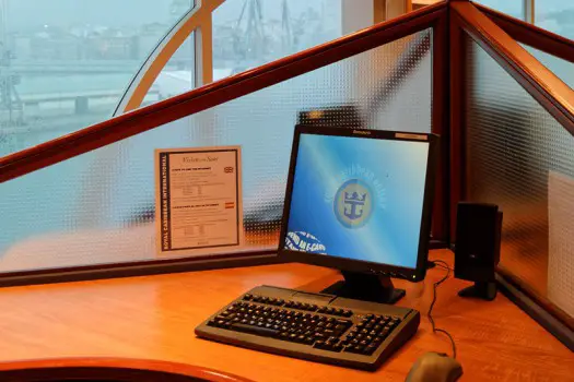 Internet-Café der Vision of the Seas