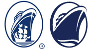 altes und neues Logo von Holland America Line