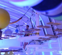 Abends versuchten sich einige Gäste beim Late-Night-Klettern