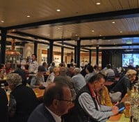 Im Brauhaus gibt es Übertragungen von Sportveranstaltungen.