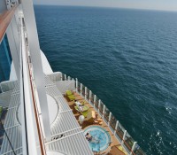 Das Lanai-Deck wurde ebenfalls zum Sonnenbad genutzt