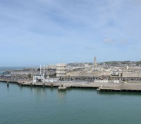 Blick über die Dächer der Hafenstadt Le Havre