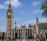 Das Parlamentsgebäude und der Big Ben