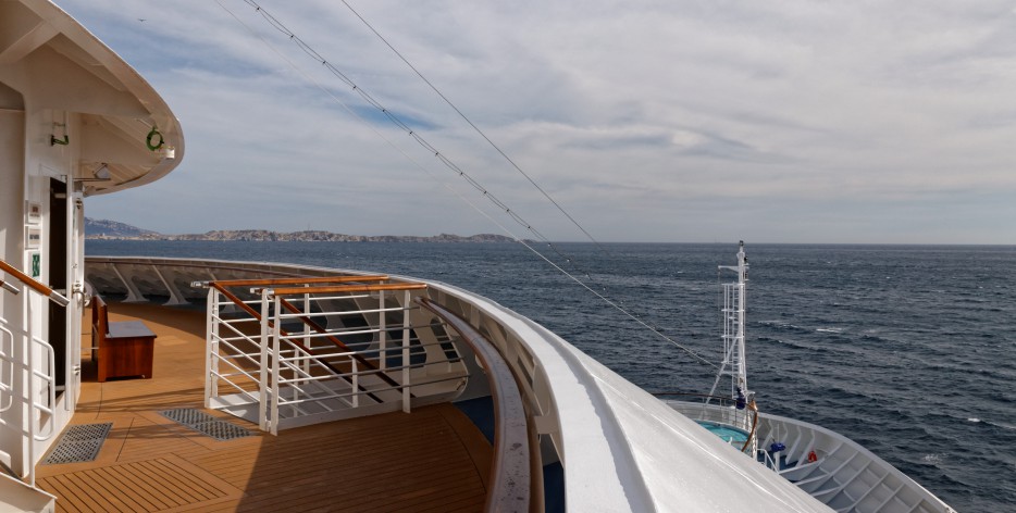 Seefahrer-Gefühl pur, direkt unterhalb der Brücke