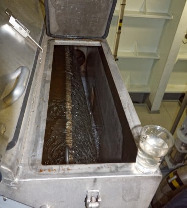 Nicht sauber genug für die Ostsee: geklärtes Abwasser eines Kreuzfahrtschiffs