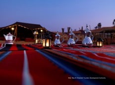 Ras Al Khaimah Bedouin Oasis Camp in Ras Al Khaimah (Bild: Ras Al Khaimah Tourism Development Authority)