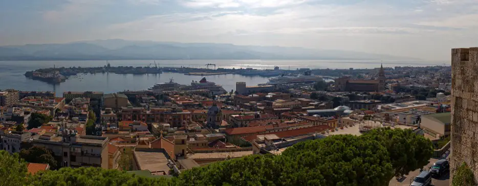 Messina, Blick von Cristo Re