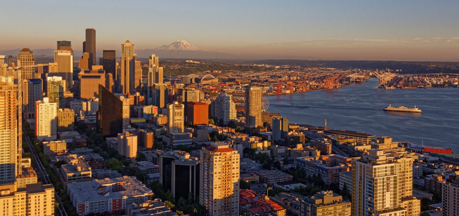 Abendstimmung in Seattle