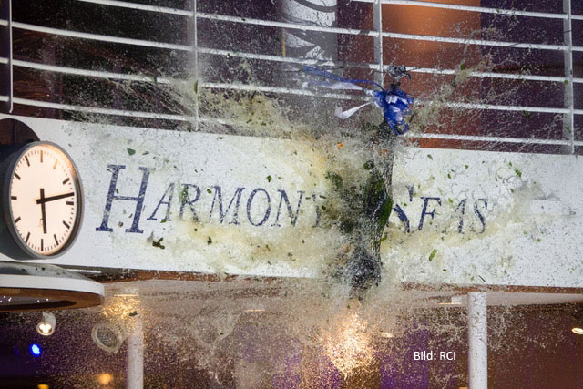 Taufe der Harmony of the Seas (Bild: RCI)