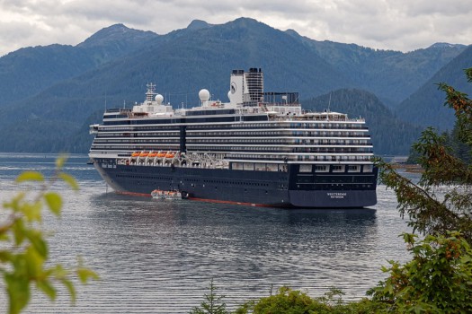 Die Westerdam in Sitka, Alaska